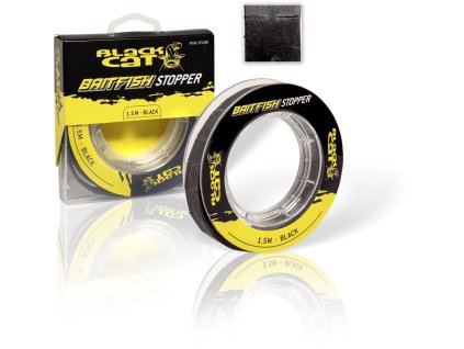 Black Cat Zarážky Baitfish Stopper 1,5 m černý