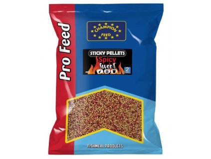 Champion Feed Sticky Pellets 2mm 650g - Spicy Sweet