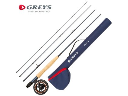 Greys Set prutu a navijáku K4ST X Combo EURONYMPH 103 10 ft WT3