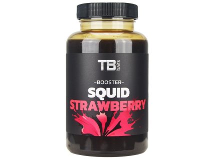 TB BAITS Booster Squid Strawberry - 250 ml