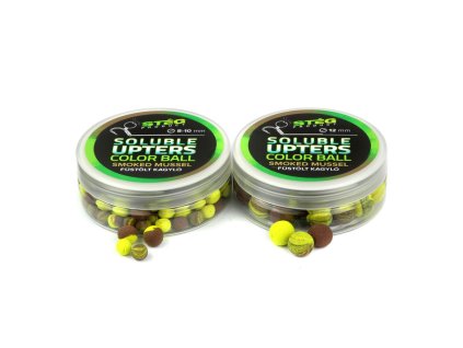Stég SOLUBLE UPTERS COLOR BALL 8-10MM - Smoked&Mussel
