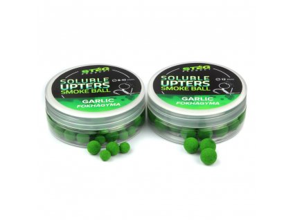 Stég SOLUBLE UPTERS SMOKE BALL 8-10MM 30G  - Garlic-Almond