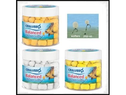 CRALUSSO Balanced Wafters 9x11mm Příchuť Kokos - čokoláda