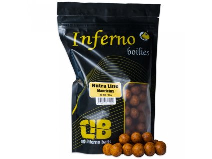 Carp Inferno Boilies Nutra line Mauricius 24 mm 1 kg