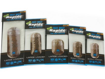 Fox International Náhradní PVA Sáčky Edges Rapide Refills Fast Melt 25ks (Varianta Fox International Náhradní PVA Sáčky Edges Rapide Refills Fast Melt 60x130mm 25ks)