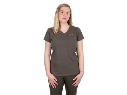 Fox International Dámské tričko WC V Neck T (Varianta Fox International Dámské tričko WC V Neck T vel. S 8-10)