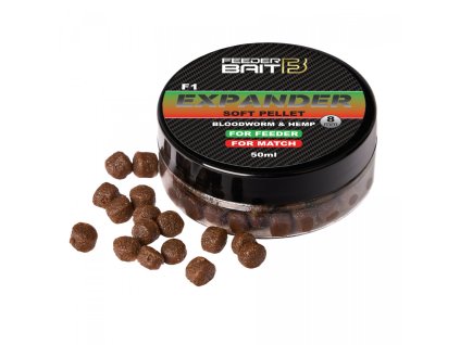 FeederBait Expander soft pellet 8 mm 50 ml - Patentka/Konopí