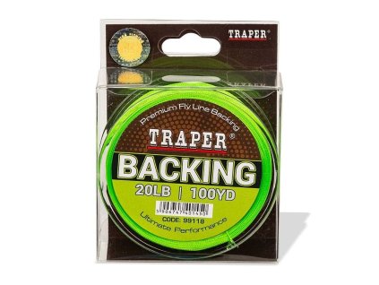 Traper Podkladová šňůra Backing zelená 20LB 50YD