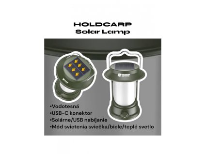 Holdcarp Solární lampa 3W