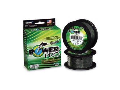 Power Pro Splétaná šňůra 275m 0,56mm 75kg M.Green