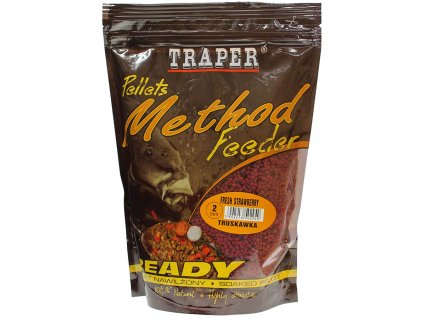 Traper Method Feeder pellet 2 mm 500 g  Fresh Strawberry