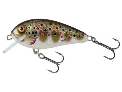 SALMO Wobler Butcher Floating 5cm HOLOGRAPHIC BROWN TROUT