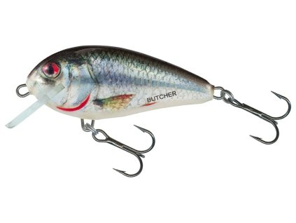 SALMO Wobler Butcher Sinking 5cm HOLOGRAPHIC REAL DACE