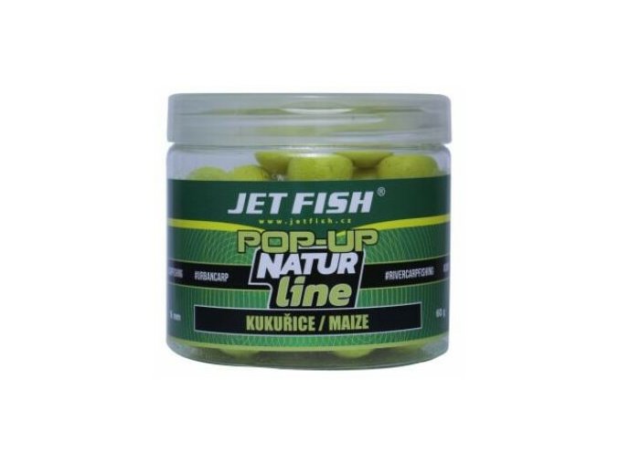 Jet Fish Pop-Up Natur Line Kukuřice/Maize 60g