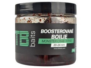 tb baits boosterovane boilie monster crab 120 g 20 24 mm