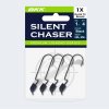 BKK Jigová hlavička Silent Chaser Glide 'N Shake 3,5g (Varianta Velikost 1 4ks)