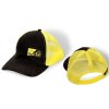 black cat ksiltovka trucker cap uni cernozluta