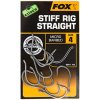 Fox International Háčky s protihrotem Edges Armapoint Stiff Rig straight (Varianta Fox International Háčky s protihrotem Edges Armapoint Stiff Rig straight size 4)