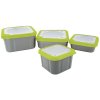 Fox Matrix Krabička Matrix Grey/Lime Bait Boxes Solid Top