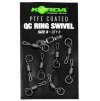 Korda Obratlíky PTFE QC Ring Swivel vel. 8 8ks (Varianta Korda Obratlíky PTFE QC Ring Swivel vel. 8 8ks)