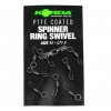 Korda Obratlíky PTFE Spinner Ring Swivels vel. 11 8ks (Varianta Korda Obratlíky PTFE Spinner Ring Swivels vel. 11 8ks)