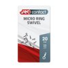JRC Obratlík s kroužkem Micro Ring Swivel - 11ks