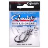Gamakatsu Háčky LS-3424F NEW LABEL HOOKS BLACK 6  10ks