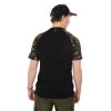 Fox International Tričko Black/Camo Raglan T-Shirt vel. XL