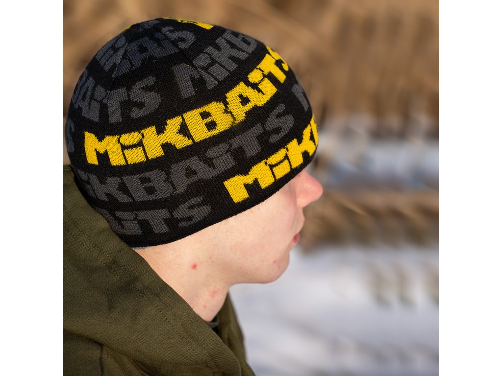 Mikbaits oblečení - Kulich černo/šedo/žlutý