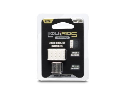 Liquirigs - Liquid Zig Booster kapsle, bílá a čirá 4+2ks
