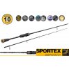 Přívlačové pruty SPORTEX X-Act Trout SpooN 2-díl