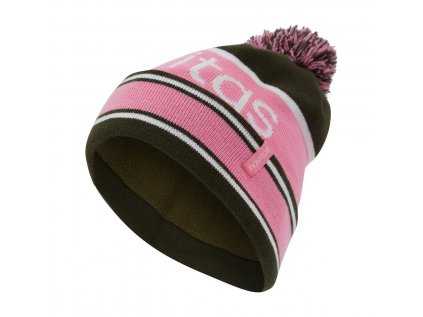 NAVITAS ZIMNÁ VRÚBKOVANÁ ČIAPKA PINK WOMENS BOBBLE