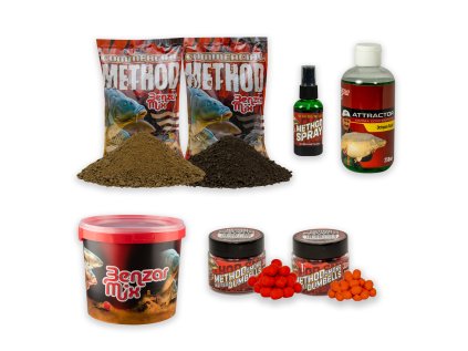 BENZÁR MIX KAPROVÝ SET DO STUDENEJ VODY S VEDROM