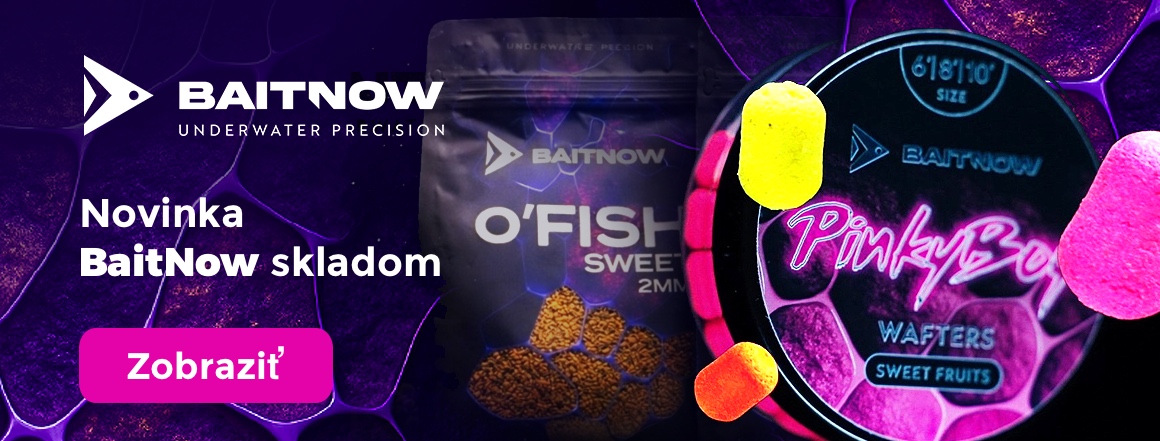 Objavte novinku BaitNow – moderné nástrahy navrhnuté pre maximálnu atraktivitu a rýchly účinok pri vode. Precízne vyvážené zloženie, výrazná aróma a vysoká účinnosť robia z BaitNow ideálnu voľbu pre rybárov, ktorí chcú posunúť svoje úlovky na vyššiu úrove