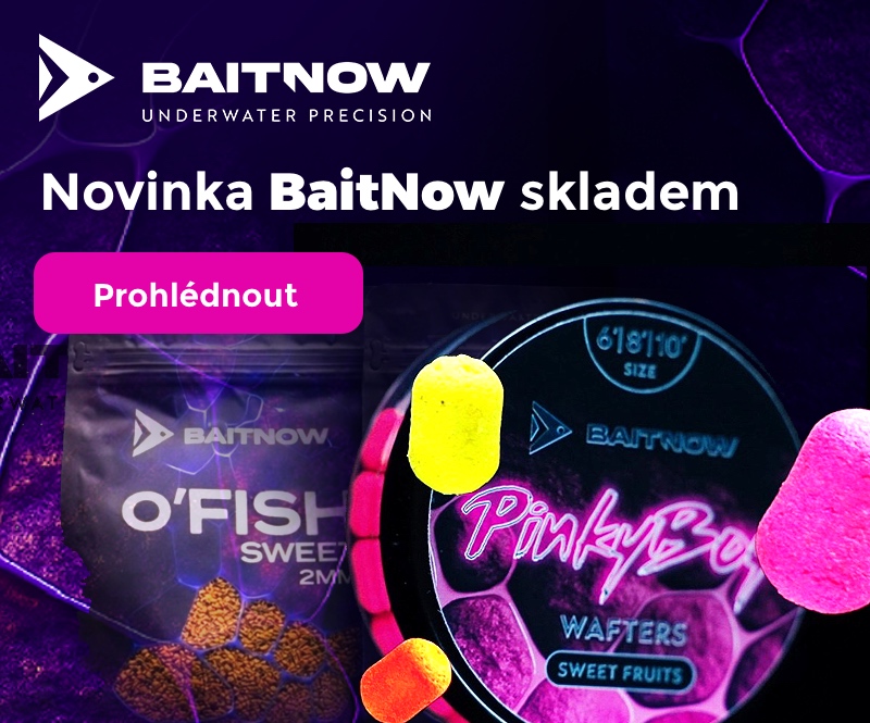 Objevte novinku BaitNow – moderní nástrahy navržené pro maximální atraktivitu a rychlý účinek u vody. Precizně vyvážené složení, výrazné aroma a vysoká účinnost dělají z BaitNow ideální volbu pro rybáře, kteří chtějí posunout své úlovky na vyšší úroveň. V