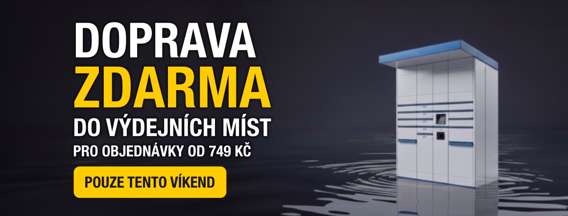 Využijte víkendovou akci na dopravu zdarma do výdejních míst při nákupu od 749 Kč. Nakupujte rybářské vybavení výhodněji a nechte si objednávku doručit bez poštovného. Platí pouze po omezenou dobu.