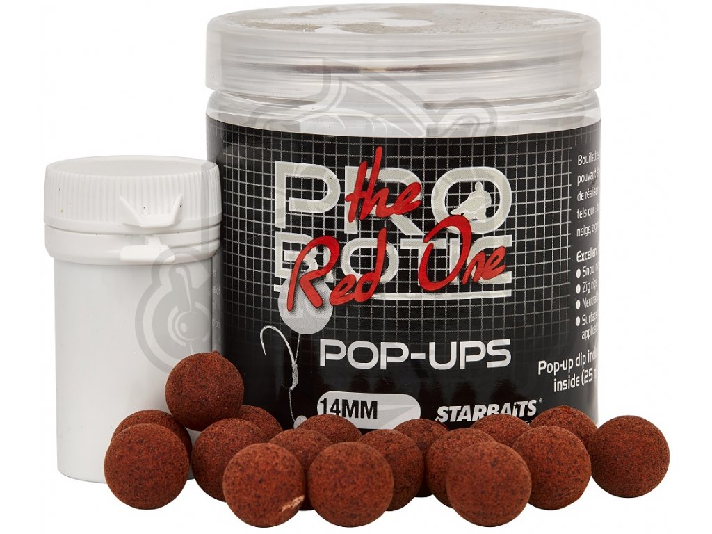 Starbaits plovoucí boilies PRObiotic Pop-Up Red One