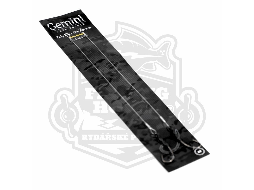 Gemini hotové návazce Tidy Rigs Ronnie Micro Barbed 30lb Fishing