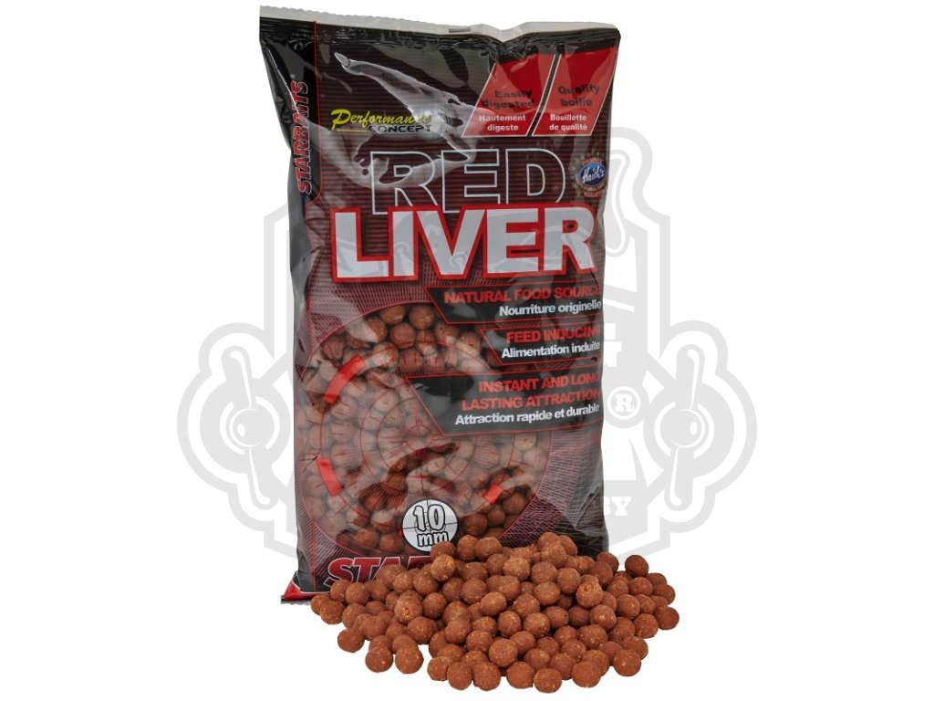 Starbaits Boilies Concept Red Liver - Fishing House