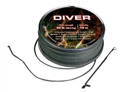 Sportcarp návazcová šňůrka Diver Dark Sand