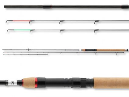 Daiwa prut Ninja X Method Feeder 3,6m 80g 3+3díl