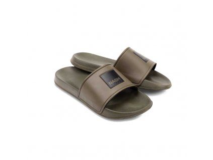 Nash pantofle Sliders Green