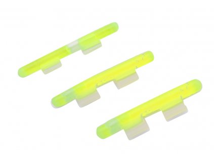 SPRO klip na chemické světlo Neon Clip On Glowstick Green