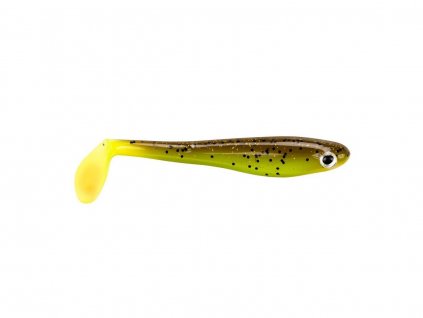 PowerBait Hollow Belly Brown Chartreuse