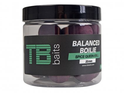 Boilie Balanced + Atraktor Spice Queen Krill