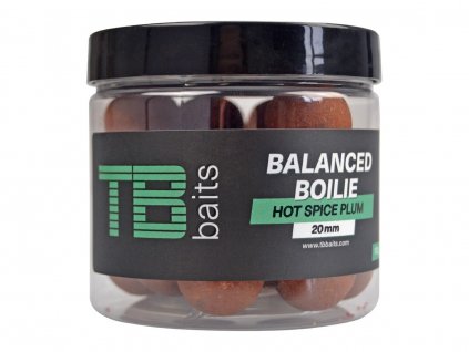 Boilie Balanced + Atraktor Hot Spice Plum