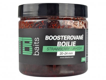 Boosterované boilie Strawberry