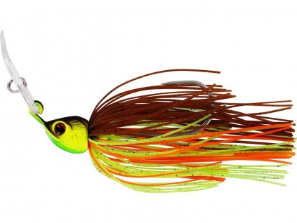 BladeBite Tungsten Bladed Jig Brown Chartreuse