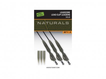 EDGES Naturals Leadcore Power Grip Lead Clip Leaders 1