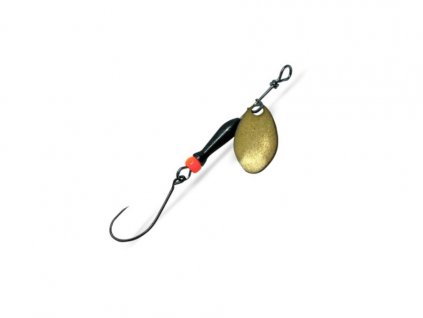 Classic Barbless Gold Black:Orange Body